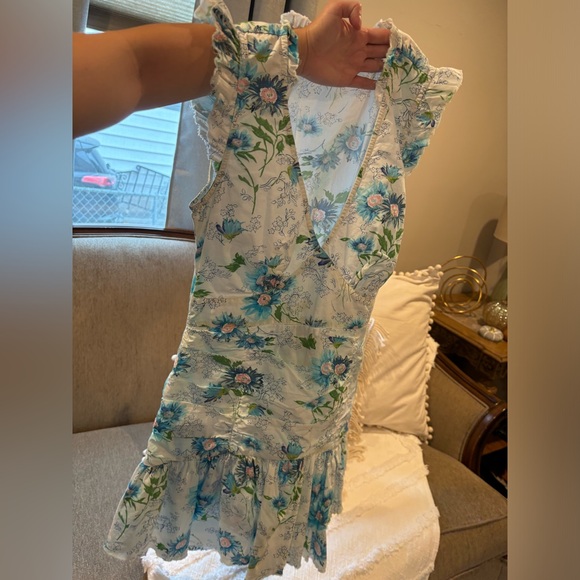 Loveshackfancy blue floral dress - Picture 10 of 11